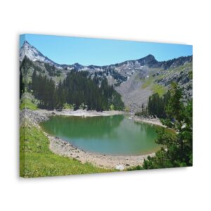 Green Lake Canvas Wrap