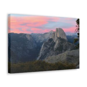 Yosemite at Sunset Canvas Wrap