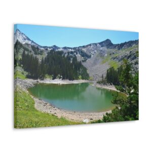 Green Lake Canvas Wrap