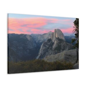Yosemite at Sunset Canvas Wrap